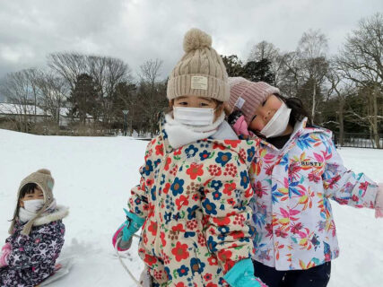 カルチャーでそり滑⛄