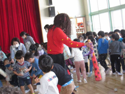 幼稚園に鬼がやってきました！(2月1日)